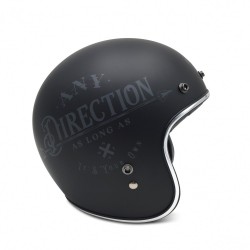 BRIXTON CASCO da MOTO JET in FIBRA CAFE' RACER